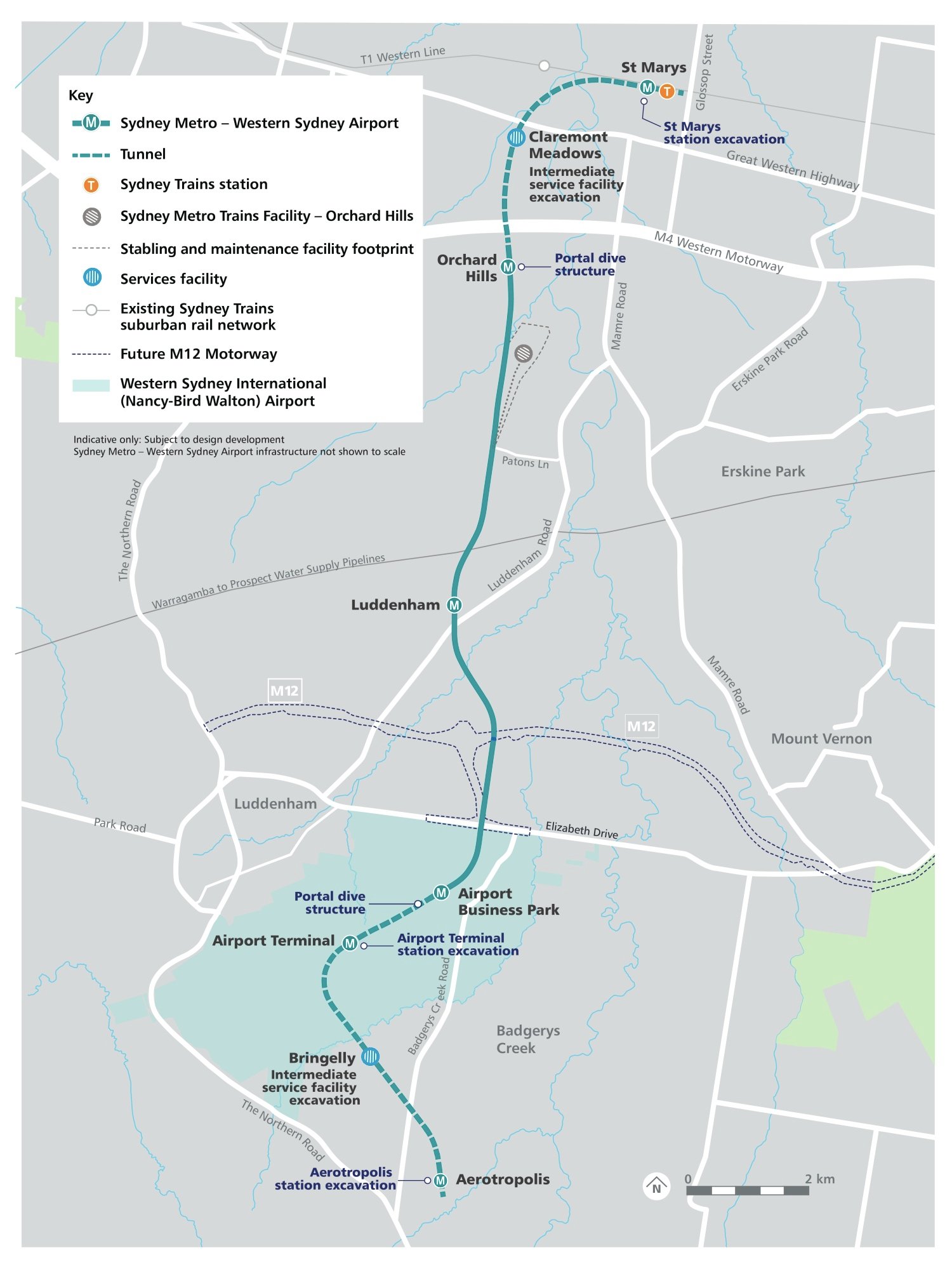 Project alignment map EIS Oct2020